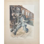 Józef Piłsudski ve 13 karikaturách Zdzisława Czermańského Paříž 1931