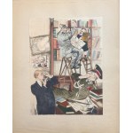 Józef Piłsudski ve 13 karikaturách Zdzisława Czermańského Paříž 1931