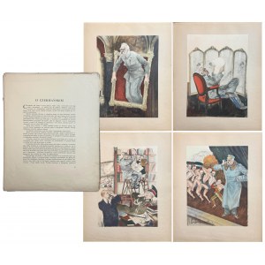 Józef Piłsudski ve 13 karikaturách Zdzisława Czermańského Paříž 1931