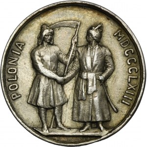 Patriotic medal from the January Uprising 1863