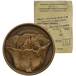 Medal 40th Anniversary of the Battle of Monte Cassino 1984