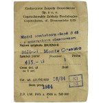 Medal 40th Anniversary of the Battle of Monte Cassino 1984