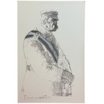 Józef Piłsudski v 16 kresbách Zdzisława Czermanského, Londýn 1960