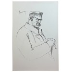 Józef Piłsudski v 16 kresbách Zdzisława Czermanského, Londýn 1960