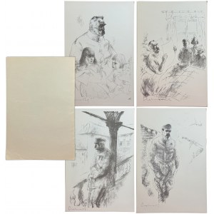 Józef Piłsudski v 16 kresbách Zdzisława Czermanského, Londýn 1960
