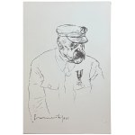 Józef Piłsudski v 16 kresbách Zdzisława Czermanského, Londýn 1960
