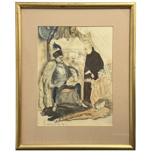 Facsimile of the album drawing by Zdzisław Czermański