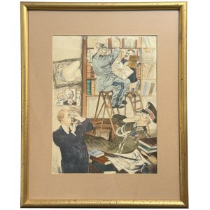 Faksimile kresby alba od Zdzislawa Czermanského