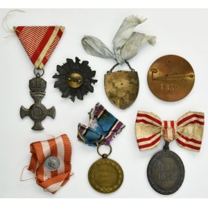 Poland, Austria-Hungary, Set of decorations (7 pcs.)