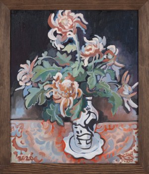 Emilia Durka, Chryzantemy i chinoiserie, 2020