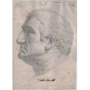 NEOCLASSICAL ARTIST, Portrait of a leader in profile (Franco Colleoni?)