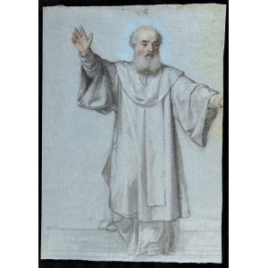 PIETRO GAGLIARDI (Rome, 1809 - Frascati, 1890), ATTRIBUTED TO, Friar in preaching
