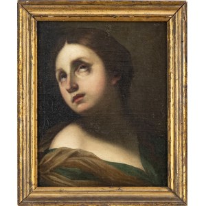 BOLOGNESE SCHOOL, 17th CENTURY, Head of a woman