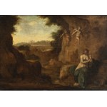 DUTCH ARTIST ACTIVE IN ROME, FIRST HALF OF 17th CENTURY, Magdalene in the desert