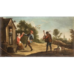 FLEMISH SCHOOL, 18th CENTURY, The peasants' dance