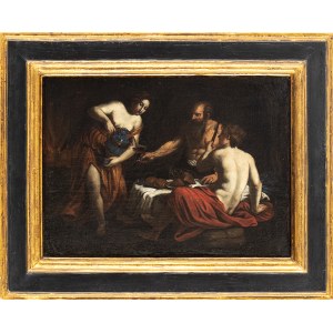 ALESSANDRO TURCHI CALLED L'ORBETTO (Verona, 1578 - Roma, 1649), ATTRIBUITO, Lot and his daughters