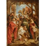 FLEMISH ARTIST FROM CIRCLE OF PETER PAUL RUBENS, Adoration of the Magi