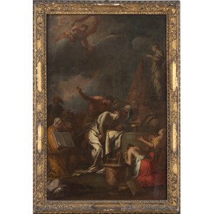 VENETIAN PAINTER, HALF OF 17th CENTURY, The sacrifice of Iphigenia
