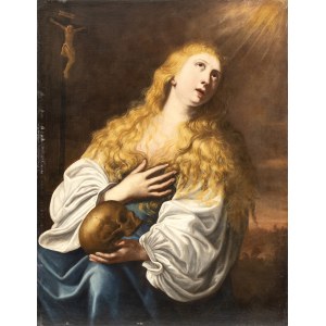 FLEMISH ARTIST, 17th CENTURY, Penitent Magdalene