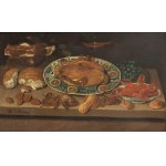 J. B. VAN BEVERTS, (active in the first half of 18th century), Still Life with chicken, cryfish and a glass of wine