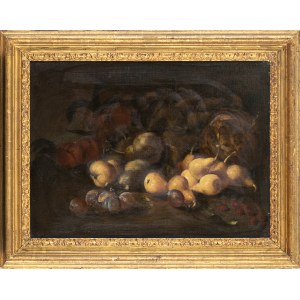 MARCO ANTONIO RIZZI (Pralboino, 1648 - Montemartino in Val Tidone, 1723), ATTRIBUTED TO, Still life of fruits