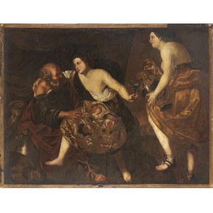 ARTIST ACTIVE IN ROME, FIRST HALF 17th CENTURY, Lot and his daughters