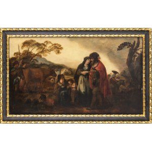 JAN WOUTERSZ VAN DER TIJT, (active in Rotterdam, died before 1655), Departure of Abraham for Canaan