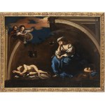 FOLLOWER OF GIOVANNI FRANCESCO BARBIERI CALLED GUERCINO, Allegory of the Night