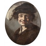 VENETIAN SCHOOL, 18th CENTURY, Portrait of a young man with plumed hat