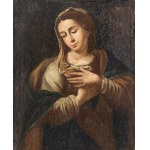 CENTRAL-ITALIAN SCHOOL, 17th CENTURY, The Virgin Annunciate