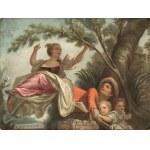 FOLLOWER OF JEAN-HONORÉ FRAGONARD, FIRST HALF 19th CENTURY, The swing