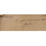 Roman Opałka (1931 Abbeville, Francja - 2011 Rzym), Z cyklu Alfabet grecki, 1964