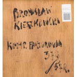 Bronislaw Kierzkowski (1924 Lodz - 1993 Warsaw), Texture Composition No. 372, 1957