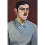 Andrzej Wróblewski (1927 Vilnius - 1957 Tatra Mountains), Portrait of a Man, 1950