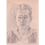 Andrzej Wróblewski (1927 Wilno - 1957 Tatry), Zestaw 16 szkiców z III Zlotu Młodzieży w Berlinie, 1951