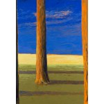 Jacek Zieminski (b. 1953, Warsaw), Trees - triptych, 1995