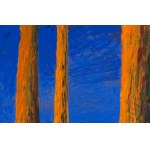 Jacek Zieminski (b. 1953, Warsaw), Trees - triptych, 1995