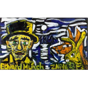 Zdzislaw Nitka (b. 1962, Oborniki Slaskie), Edvard Munch, 2022