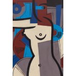 Tadeusz Gronowski (1894 Warsaw - 1990 Warsaw), Cubist nude, 1964