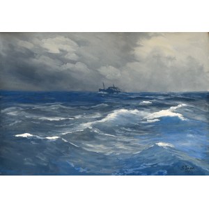 Soter JAXA-MAŁACHOWSKI (1867-1952), Vor dem Sturm, 1937