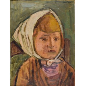 Zygmunt LANDAU (1898-1962), Kleines Mädchen mit Kopftuch