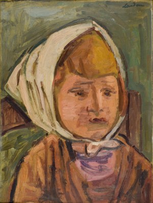 Zygmunt LANDAU (1898-1962), Mała dziewczynka w chuście