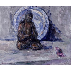 Włodzimierz TERLIKOWSKI (1873-1951), Stillleben mit Buddha-Figur, 1920