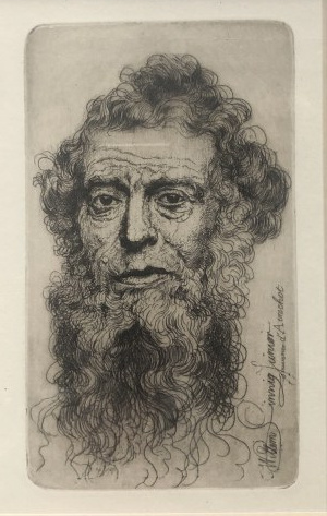 Willen Linnig Jr, Portret starca z brodą