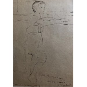 Jan Hrynkowski, The figure of a boy - a portrait of Adam Wasilkowski