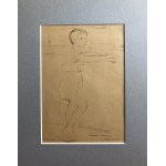 Jan Hrynkowski, The figure of a boy - a portrait of Adam Wasilkowski