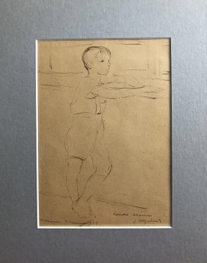 Jan Hrynkowski, Postać chłopca - portret Adama Wasilkowskiego
