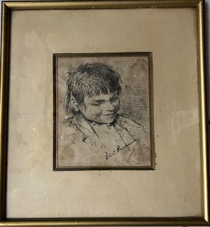 Witold Pruszkowski, Portret śmiejącego się chłopca