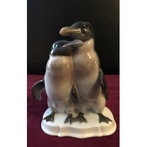 Wytwórnia Porcelany Rosenthal, Figurka porcelanowa - pingwiny