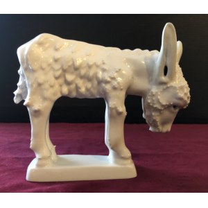 Royal Porcelain Manufactory of Berlin - KPM, Donkey - porcelain figurine.